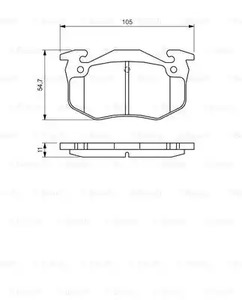 Фото 0986460970 Комплект тормозных колодок BOSCH {forloop.counter}}