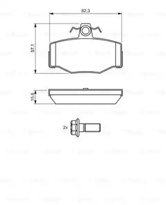 Фото 0986460993 Комплект тормозных колодок BOSCH {forloop.counter}}