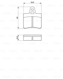 Фото 0986465751 Комплект тормозных колодок BOSCH {forloop.counter}}