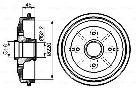 Фото 0986477151 Тормозный барабан BOSCH {forloop.counter}}