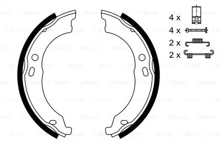 Фото 0986487726 Комлект тормозных накладок BOSCH {forloop.counter}}