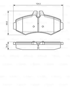 Фото 0986494013 Комплект тормозных колодок BOSCH {forloop.counter}}