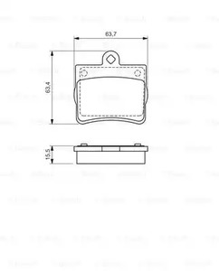 Фото 0986494017 Комплект тормозных колодок Bosch {forloop.counter}}