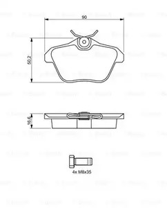 Фото 0986494020 Комплект тормозных колодок BOSCH {forloop.counter}}