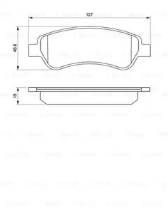 Фото 0986494110 Комплект тормозных колодок BOSCH {forloop.counter}}