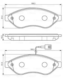 Фото 0986494111 Комплект тормозных колодок BOSCH {forloop.counter}}