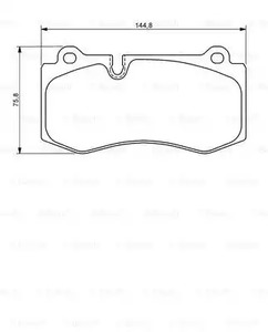 Фото 0986494167 Комплект тормозных колодок BOSCH {forloop.counter}}