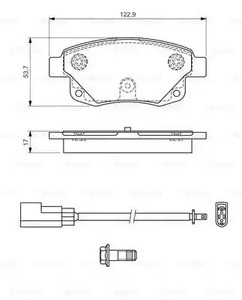 Фото 0986494171 Комплект тормозных колодок BOSCH {forloop.counter}}