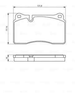 Фото 0986494207 Комплект тормозных колодок BOSCH {forloop.counter}}