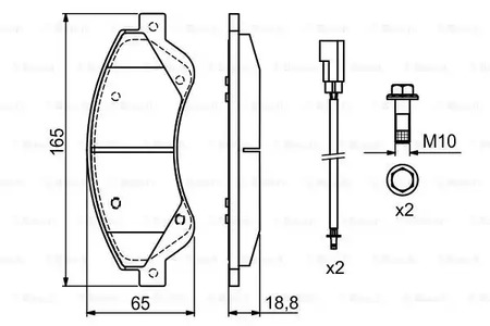 Фото 0986494236 Комплект тормозных колодок BOSCH {forloop.counter}}