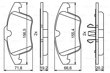 Фото 0986494246 Комплект тормозных колодок BOSCH {forloop.counter}}