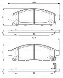 Фото 0986494268 Комплект тормозных колодок BOSCH {forloop.counter}}