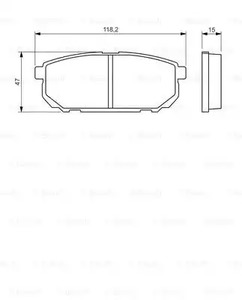 Фото 0986494388 Комплект тормозных колодок BOSCH {forloop.counter}}