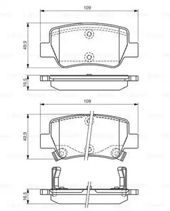 Фото 0986494403 Комплект тормозных колодок BOSCH {forloop.counter}}