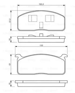 Фото 0986494457 Комплект тормозных колодок Bosch {forloop.counter}}