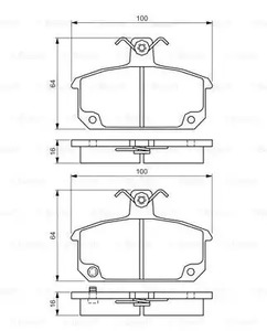 Фото 0986494531 Комплект тормозных колодок BOSCH {forloop.counter}}