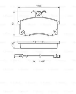 Фото 0986494533 Комплект тормозных колодок BOSCH {forloop.counter}}