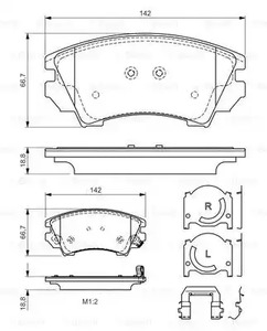 Фото 0986494609 Комплект тормозных колодок BOSCH {forloop.counter}}