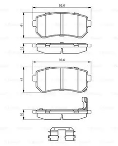 Фото 0986494627 Комплект тормозных колодок BOSCH {forloop.counter}}