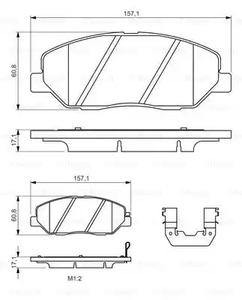 Фото 0986494631 Комплект тормозных колодок BOSCH {forloop.counter}}