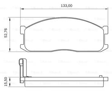 Фото 0986BB0057 Комплект тормозных колодок BOSCH {forloop.counter}}