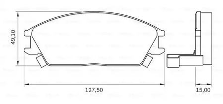 Фото 0986BB0092 Комплект тормозных колодок BOSCH {forloop.counter}}