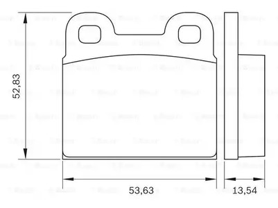 Фото 0986BB0251 Комплект тормозных колодок BOSCH {forloop.counter}}