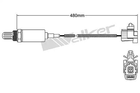 Фото 25021010 Датчик WALKER PRODUCTS {forloop.counter}}