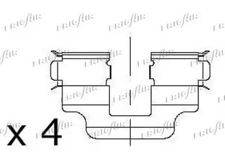 Фото PD04517 Комплект тормозных колодок FRIGAIR {forloop.counter}}