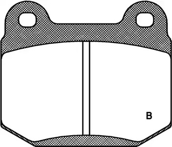 Фото BPA001401 Комплект тормозных колодок OPEN PARTS {forloop.counter}}