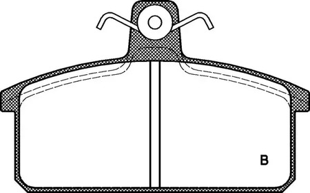 Фото BPA012832 Комплект тормозных колодок OPEN PARTS {forloop.counter}}