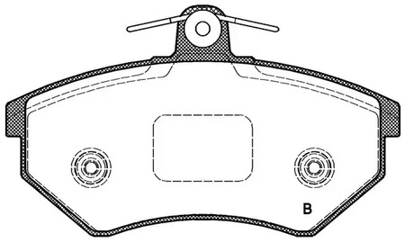 Фото BPA013462 Комплект тормозных колодок OPEN PARTS {forloop.counter}}