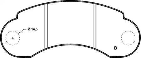 Фото BPA014220 Комплект тормозных колодок OPEN PARTS {forloop.counter}}