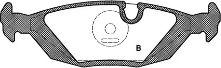 Фото BPA015510 Комплект тормозных колодок OPEN PARTS {forloop.counter}}