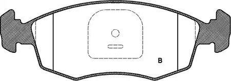 Фото BPA017210 Комплект тормозных колодок OPEN PARTS {forloop.counter}}