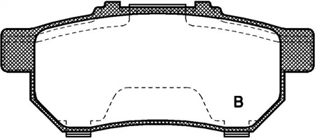 Фото BPA023320 Комплект тормозных колодок OPEN PARTS {forloop.counter}}