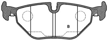 Фото BPA026515 Комплект тормозных колодок OPEN PARTS {forloop.counter}}