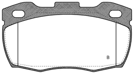 Фото BPA026610 Комплект тормозных колодок OPEN PARTS {forloop.counter}}