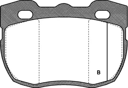 Фото BPA026711 Комплект тормозных колодок OPEN PARTS {forloop.counter}}