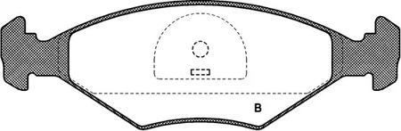 Фото BPA028110 Комплект тормозных колодок OPEN PARTS {forloop.counter}}