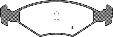 Фото BPA028112 Комплект тормозных колодок OPEN PARTS {forloop.counter}}