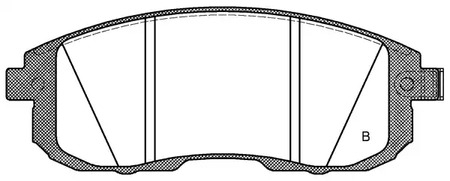 Фото BPA029314 Комплект тормозных колодок OPEN PARTS {forloop.counter}}