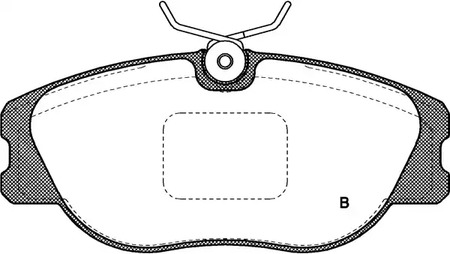 Фото BPA030531 Комплект тормозных колодок OPEN PARTS {forloop.counter}}