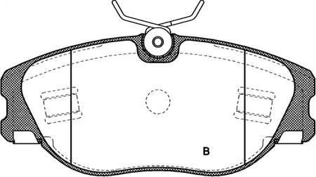 Фото BPA030572 Комплект тормозных колодок OPEN PARTS {forloop.counter}}