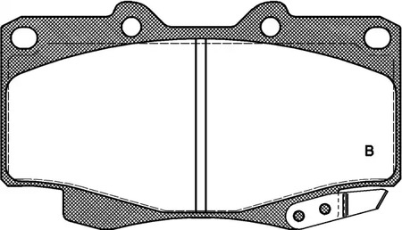 Фото BPA031504 Комплект тормозных колодок OPEN PARTS {forloop.counter}}