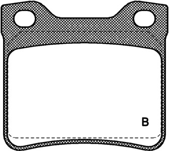 Фото BPA032102 Комплект тормозных колодок OPEN PARTS {forloop.counter}}