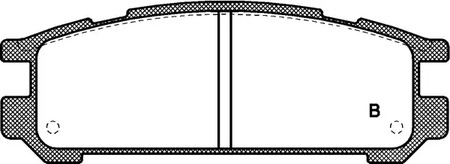 Фото BPA034202 Комплект тормозных колодок OPEN PARTS {forloop.counter}}