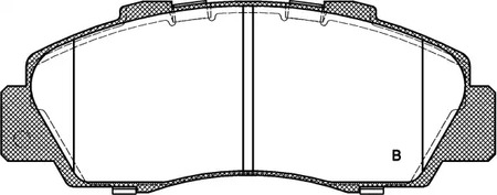 Фото BPA035132 Комплект тормозных колодок OPEN PARTS {forloop.counter}}