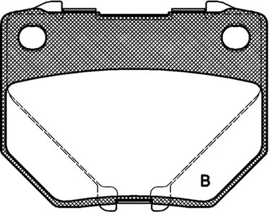 Фото BPA036521 Комплект тормозных колодок OPEN PARTS {forloop.counter}}