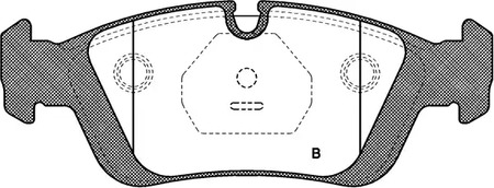 Фото BPA038400 Комплект тормозных колодок OPEN PARTS {forloop.counter}}